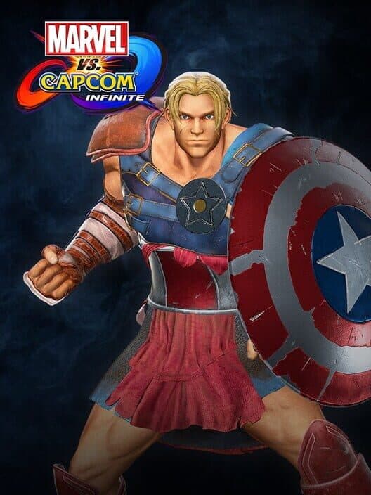 Обложка Marvel vs. Capcom: Infinite - Captain America Gladiator Costume