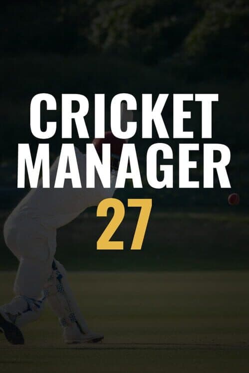 Обложка Cricket Manager 27