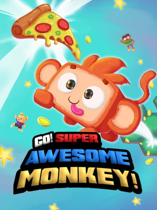 Обложка Go! Super Awesome Monkey!