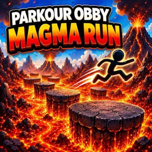 Обложка Parkour Obby: Magma Run