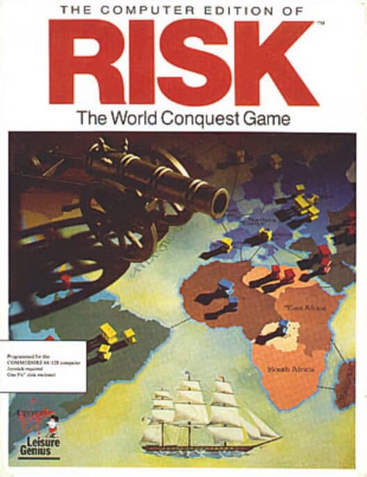 Обложка The Computer Edition of Risk: The World Conquest Game