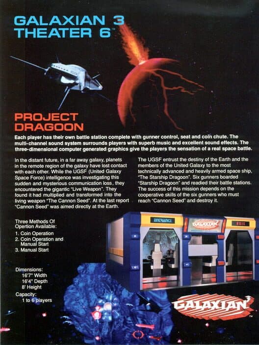 Обложка Galaxian3: Project Dragoon