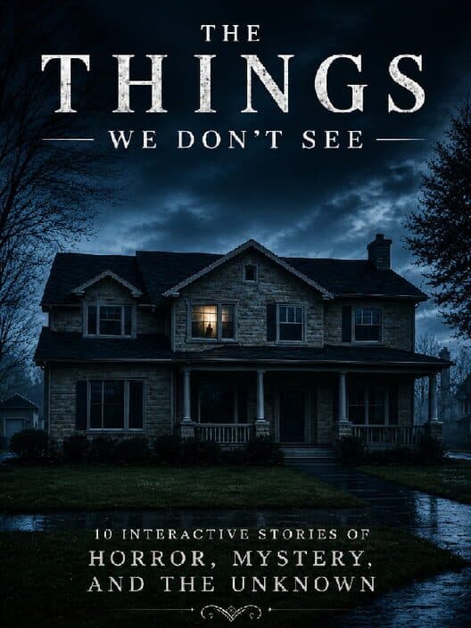 Обложка The Things We Don't See: 10 Interactive Stories of Horror, Mystery, and the Unknown
