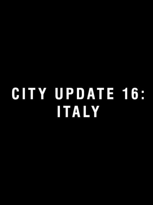 Обложка Microsoft Flight Simulator 2024: City Update 16 - Italy