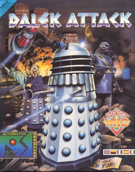 Обложка Dalek Attack