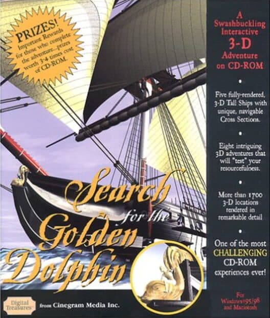Обложка Search for the Golden Dolphin