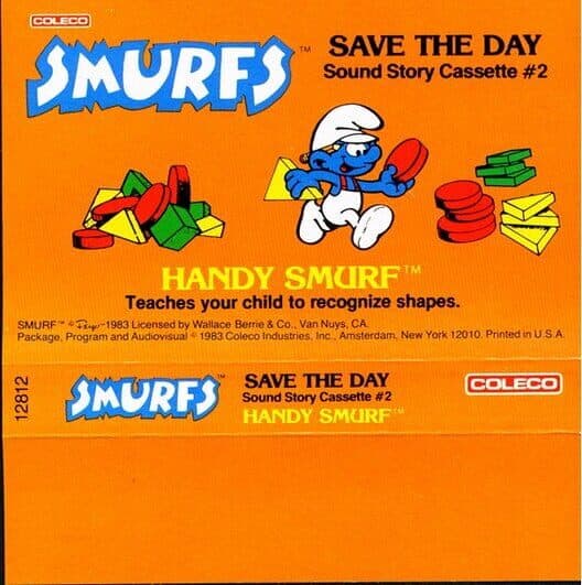 Обложка Smurfs Save the Day: Handy Smurf