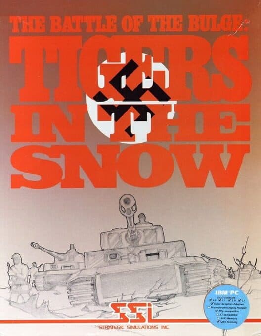 Обложка The Battle of the Bulge: Tigers in the Snow
