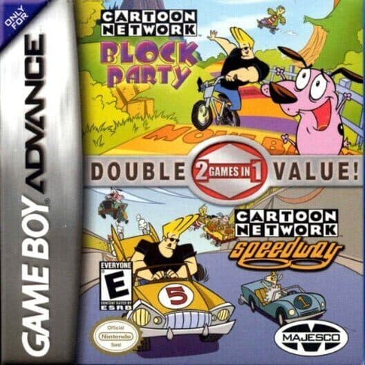 Обложка 2 Games In 1: Cartoon Network Block Party & Cartoon Network Speedway