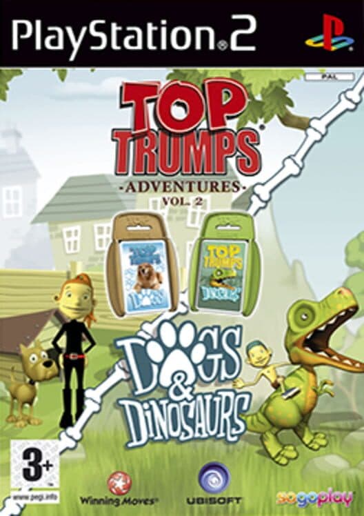 Обложка Top Trumps: Dogs & Dinosaurs