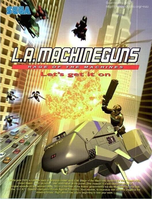 Обложка L.A. Machineguns: Rage of the Machines