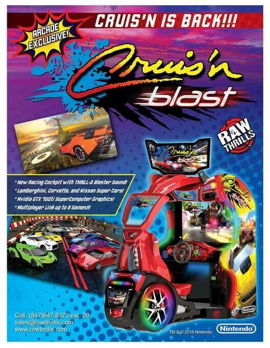 Обложка Cruis'n Blast