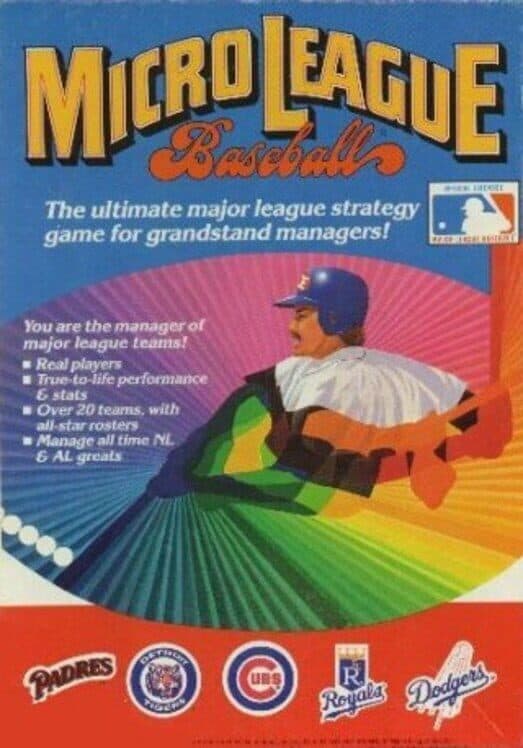 Обложка MicroLeague Baseball
