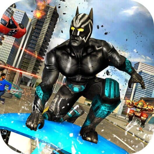 Обложка Panther Superhero City Battle