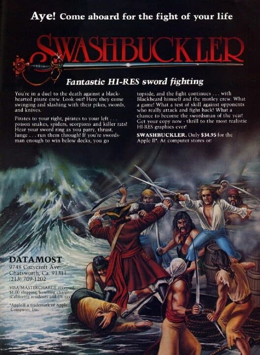Обложка Swashbuckler