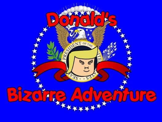 Обложка Donald's Bizarre Adventure