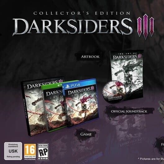 Обложка Darksiders III: Collector's Edition
