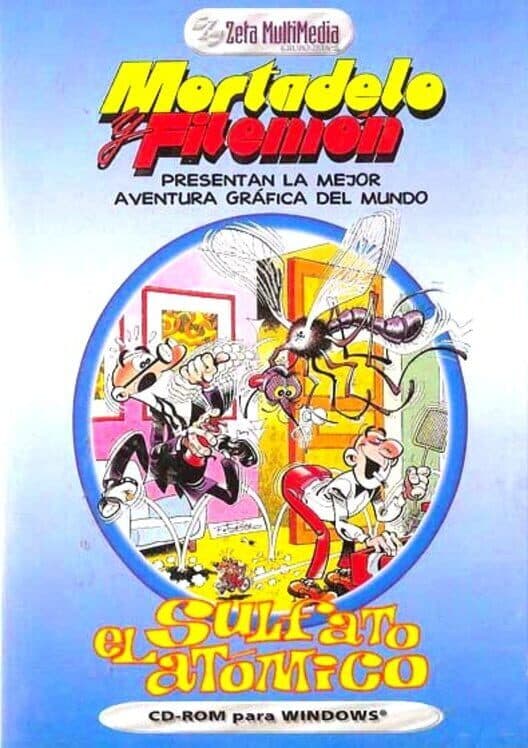 Обложка Mortadelo y Filemón: El Sulfato Atómico