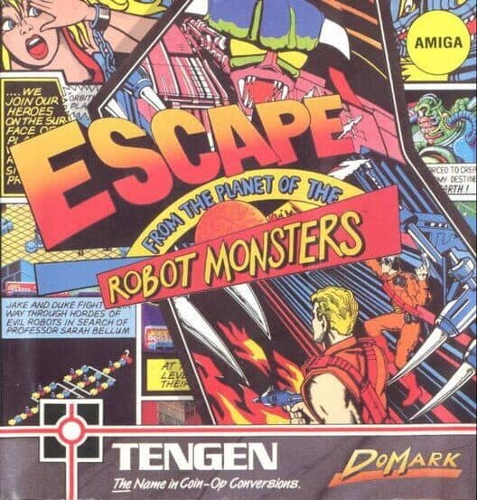 Обложка Escape from the Planet of the Robot Monsters