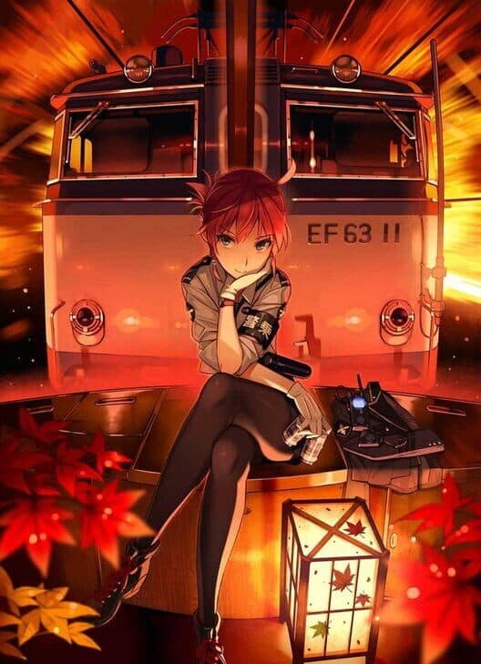 Обложка Rail Wars! Karuizawa Yori Satsui wo Nosete
