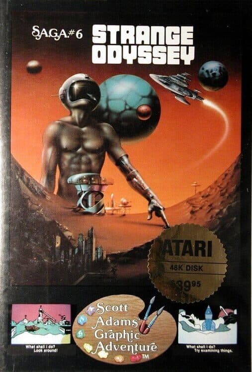Обложка Scott Adams' Graphic Adventure #6: Strange Odyssey