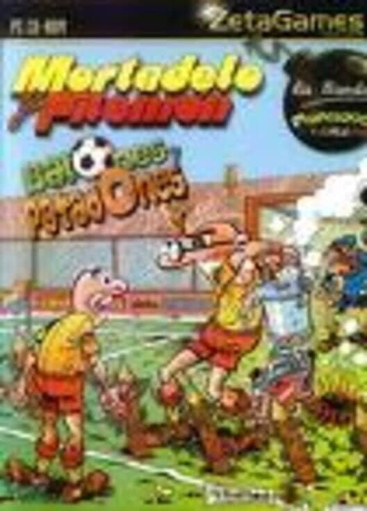 Обложка Mortadelo y Filemón: Balones y Patadones