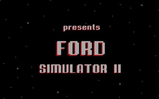 Обложка Ford Simulator II
