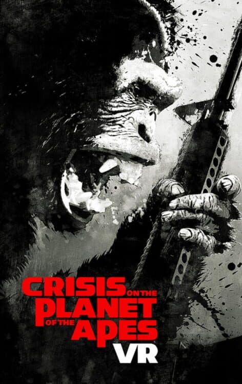 Обложка Crisis on the Planet of the Apes VR