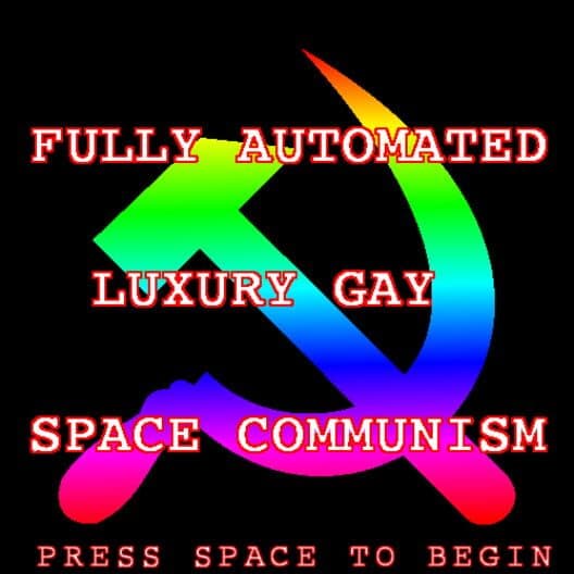 Обложка Fully Automated Luxury Gay Space Communism