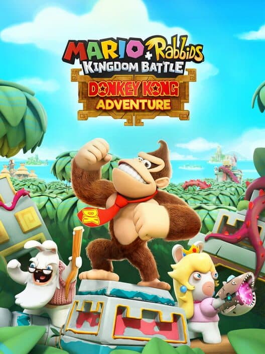 Обложка Mario + Rabbids Kingdom Battle: Donkey Kong Adventure