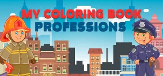 Обложка My Coloring Book: Professions