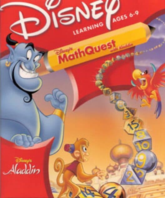 Обложка Disney Learning: Math Quest with Aladdin