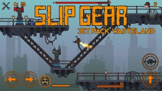 Обложка Slip Gear: Jet Pack Wastlands