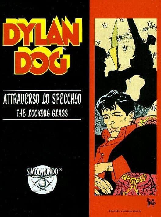 Обложка Dylan Dog: Through the Looking Glass