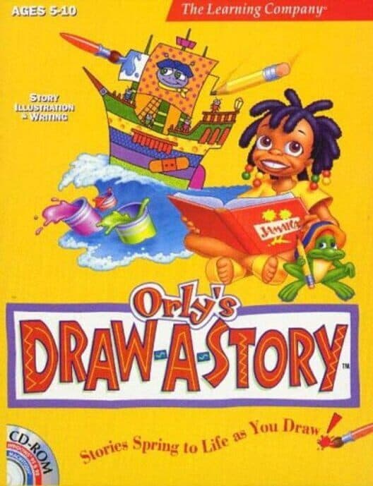 Обложка Orly's Draw-A-Story