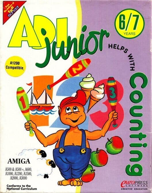 Обложка ADI Junior Helps with Counting : 6/7 Years