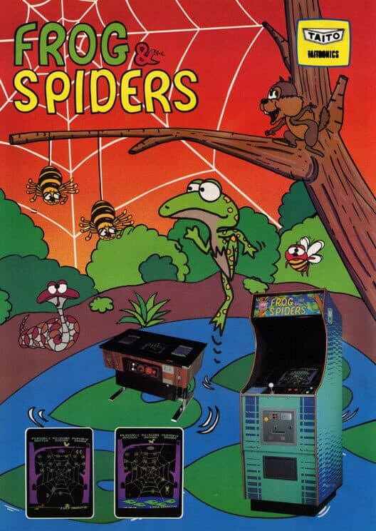 Обложка Frog & Spiders