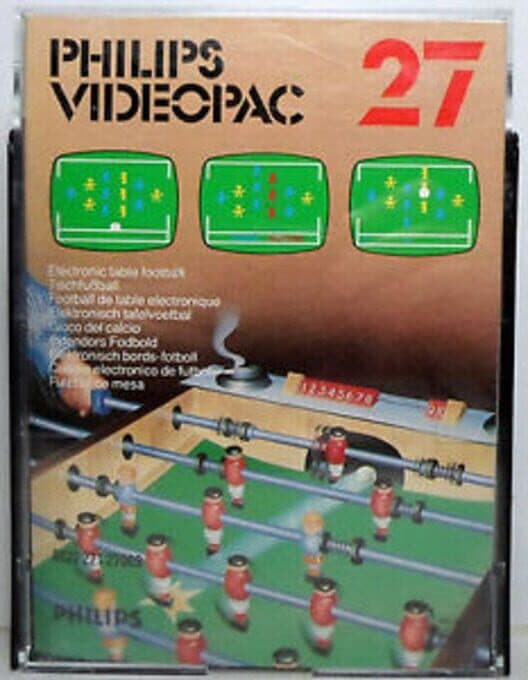 Обложка 27 Electronic table football