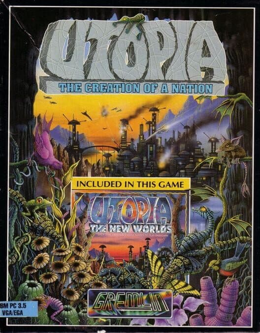 Обложка Utopia: The New Worlds