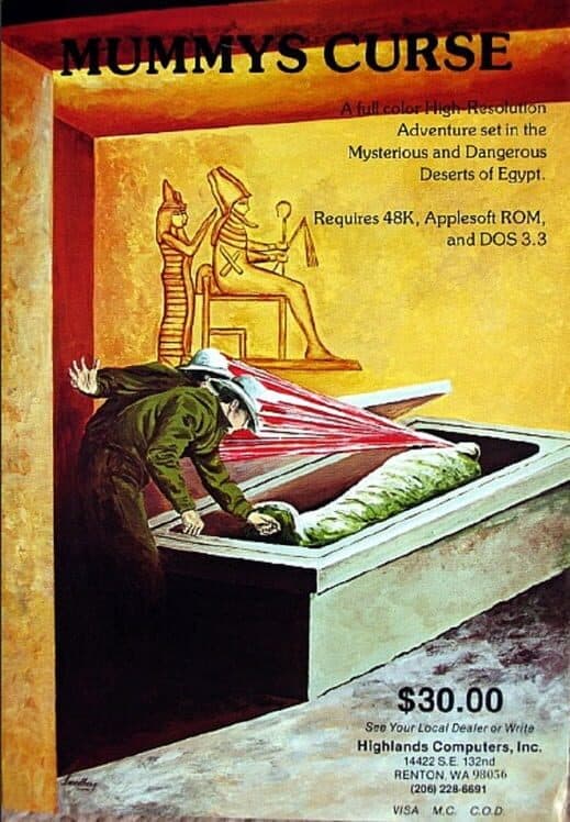 Обложка Mummy's Curse