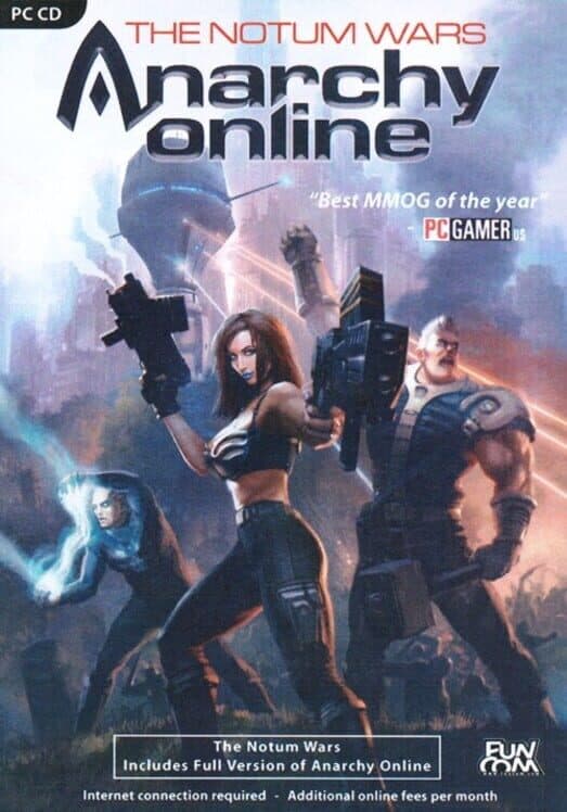 Обложка Anarchy Online: Notum Wars