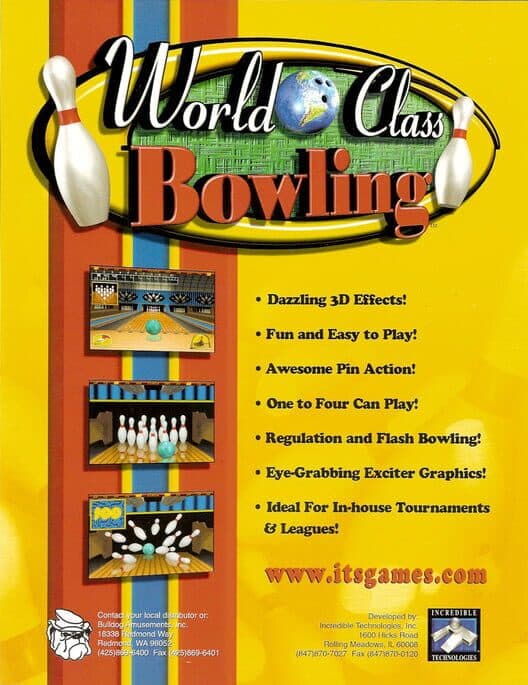 Обложка World Class Bowling