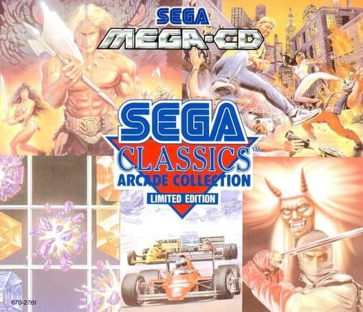 Обложка Sega Classics Arcade Collection: Limited Edition