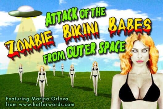 Обложка Attack of the Zombie Bikini Babes From Outer Space