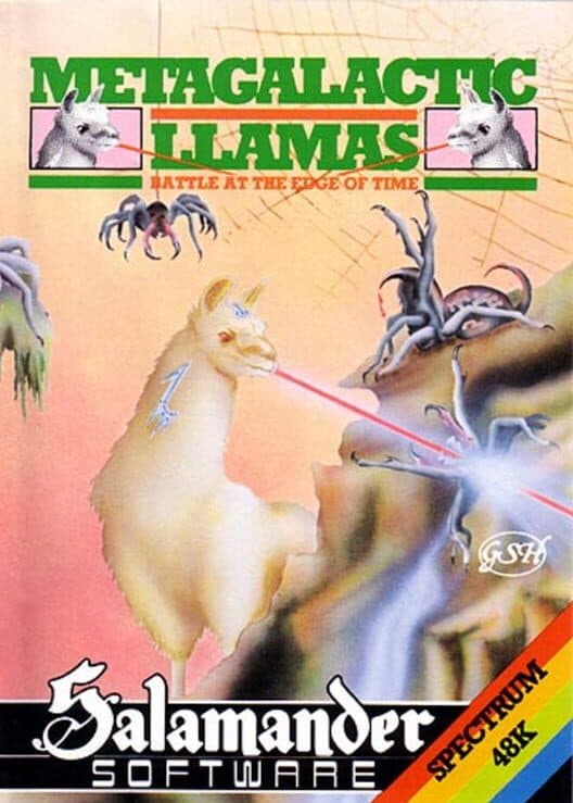 Обложка Metagalactic Llamas Battle at the Edge of Time
