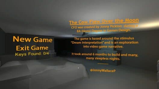 Обложка The Cow Flew Over the Moon