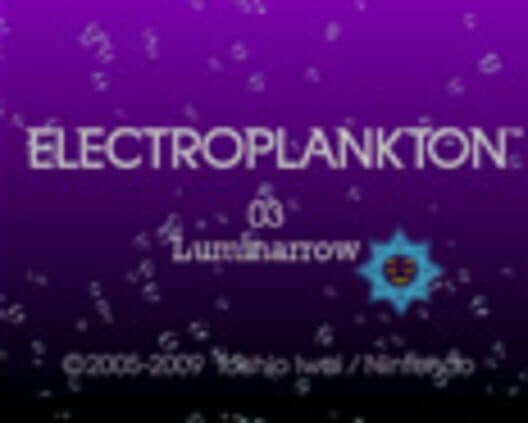 Обложка Electroplankton Luminarrow