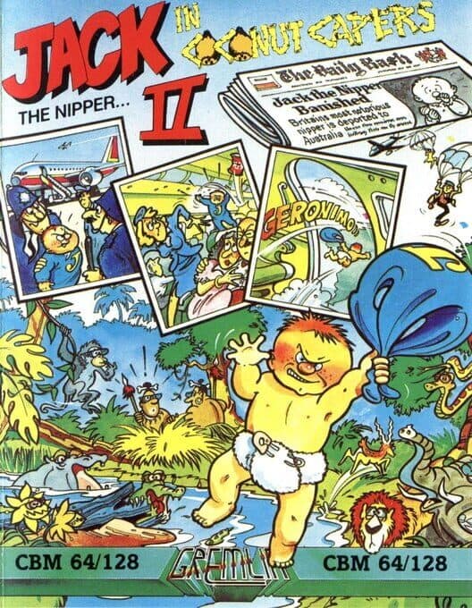 Обложка Jack the Nipper II: In Coconut Capers