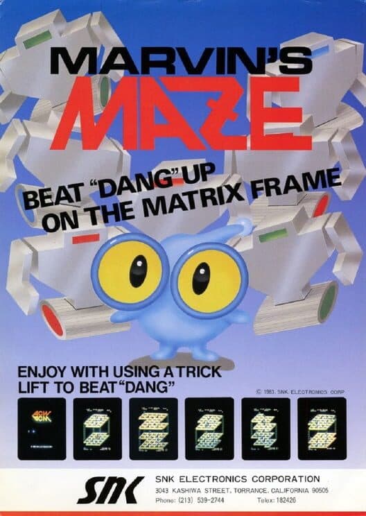 Обложка Marvin's Maze