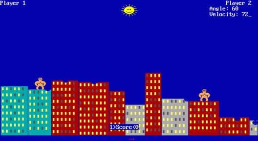 Обложка Qbasic Gorillas
